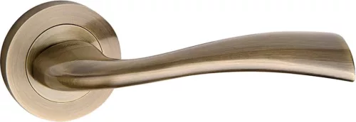 LIBRA ajtókilincs kerek rozettás antik Csak kilincs felső rozettán