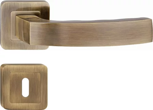 MONDO ajtókilincs kerek rozettás antik BB