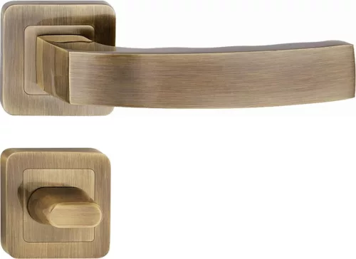 MONDO ajtókilincs kerek rozettás antik WC