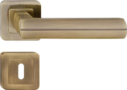 VIVA ajtókilincs kerek rozettás antik BB