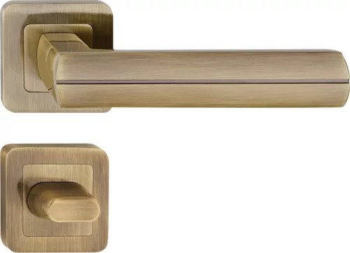 VIVA ajtókilincs kerek rozettás antik WC