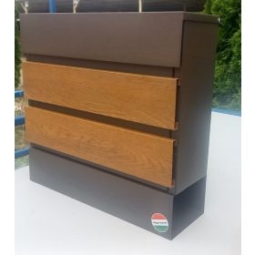   Proiectarea gardului cutiei poștale III. Decor lemn Nero-Stejar auriu