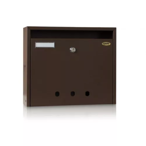 Cutie poștală interioară maro