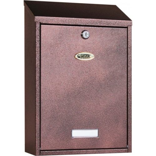 Cutie poștală drăguță Bau Antic Bronze