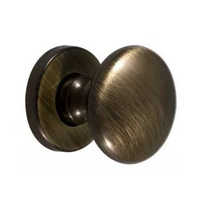   Tlačidlo - Starožitná Bronzováová okrúhla rozeta talianska