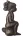 Piktogram Wc jelző Lány Bronz