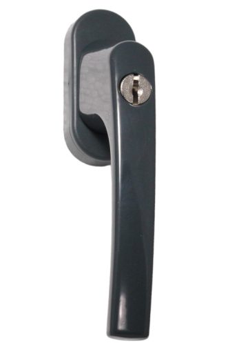 Large window handle Lockable Anthracite