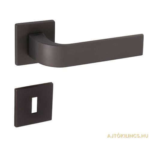 Cinto Square rosette Anthracite/Graphite Grey PZ Button/Handle