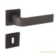 Cinto Square rosette Anthracite/Graphite Grey PZ Button/Handle