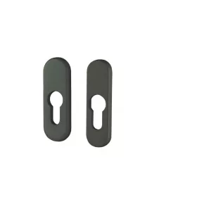   Rozetă ovală PZ Mare Pentru mâner pentru jumătate de fereastră Grafit/Antracit