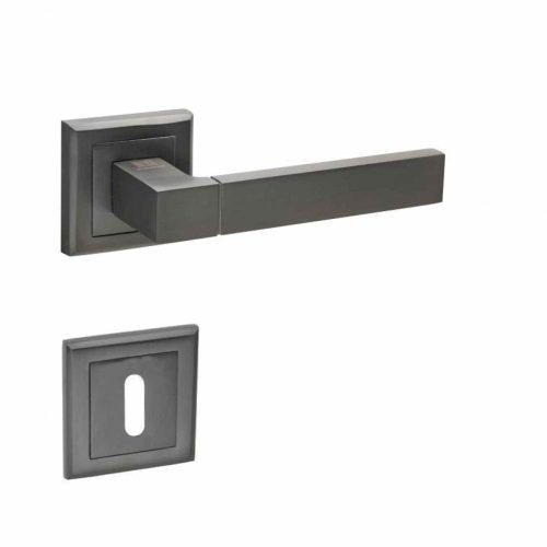 Stricto Square rosette Anthracite / graphite gray WC