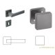 Buton/mâner fix pentru WC Matrix Square antracit/gri grafit