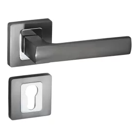 Maffia 2 Négyzetrozettás Antracit/Grafit Szürkeszín PZ