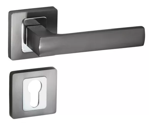 Maffia 2 Négyzetrozettás Antracit/Grafit Szürkeszín PZ