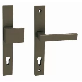   Przycisk/uchwyt bezpieczeństwa Salvo Antracyt/grafit Szary 90 mm PZ