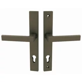 Salvo Safety Button/Handle Anthracite/Graphite Gray 92 mm PZ