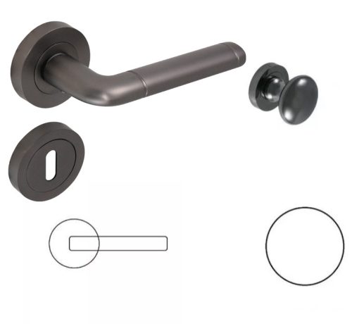 Lindo Anthracite / graphite gray BB Button/Handle