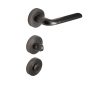 Lindo Anthracite / graphite gray WC Button/Handle