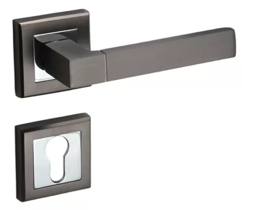 Rozetă Star Pătrată Antracit / gri grafit PZ