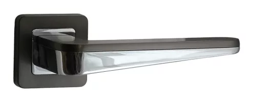 Tosca Rozetă pătrată Antracit / gri grafit Doar mâner pe rozeta superioară