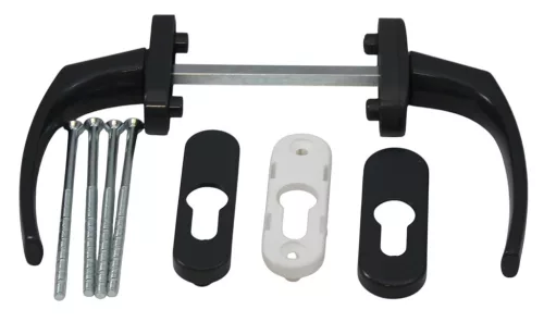 Maner Balcon Antracit + rozeta ovala PZ