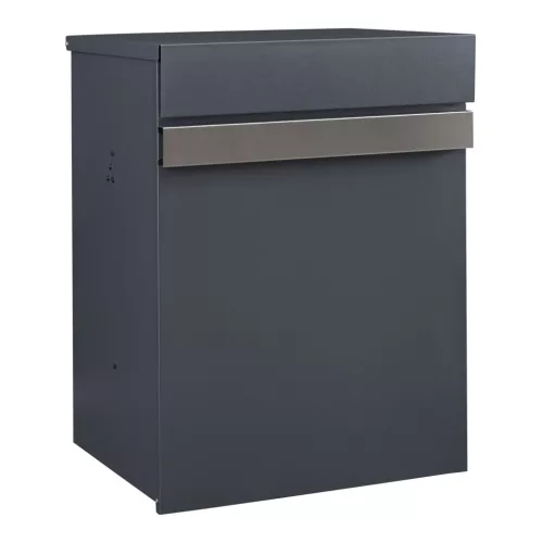 Oslo Nagyméretű Csomagtároló Postaláda Grafitszürke