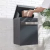 Oslo Nagyméretű Csomagtároló Postaláda Grafitszürke
