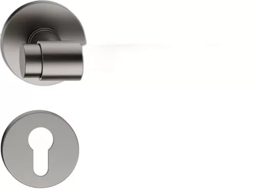 ALLURE ajtókilincs kerek rozettás R SLIM sötétszürke - CORONA PREMIUM PZ
