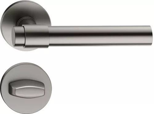 ALLURE ajtókilincs kerek rozettás R SLIM sötétszürke - CORONA PREMIUM WC