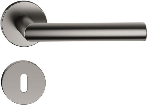 ELLE ajtókilincs kerek rozettás R SLIM vékony sötétszürke - CORONA PREMIUM BB