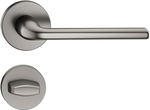 SCANDI ajtókilincs kerek rozettás R SLIM vékony sötétszürke - CORONA PREMIUM WC