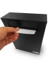 Mailbox Posta I. Wood decor Anthracite-Golden oak