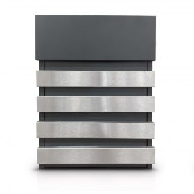 Cutie poștală Four-Lines 1. Antracit-periat