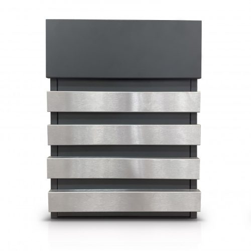 Cutie poștală Four-Lines 1. Antracit-periat