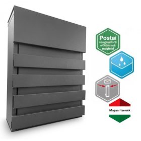 Cutie poștală Four-Lines 2. Antracit