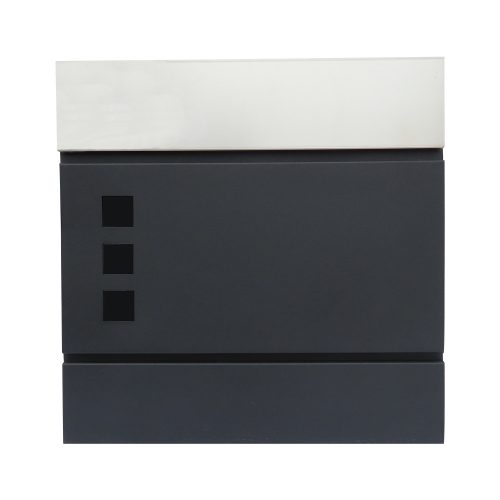 Mailbox Dieci Black-Silver