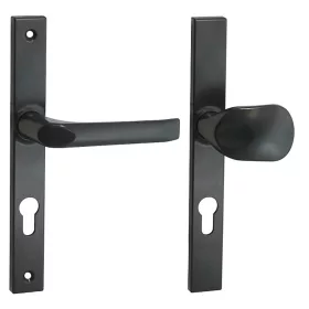   Felix szögletes Biztonsági Bejárati Gomb/ajtókilincs 7016 Antracit 72mm PZ