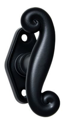 Serrano Wrought iron T Handle Black "T" Shaped