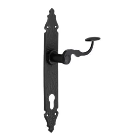 Hamburg curbat Negru 90 mm PZ