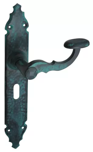 Hamburg zakrivené Starožitný Zelená farba 55 mm BB