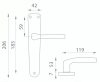 Cala Schild Schwarz 90 mm BB