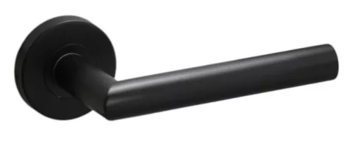 Tímea Rozetă pătrată Negru Doar mâner pe rozeta superioară