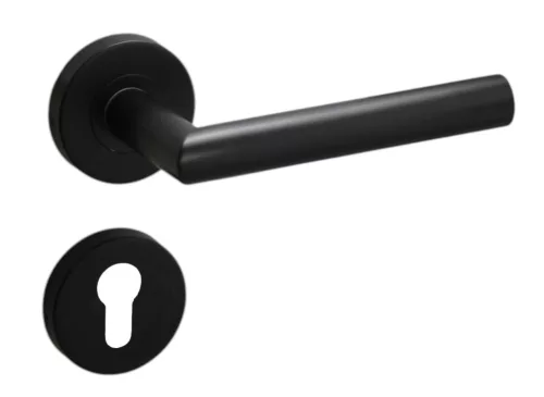 Tímea Rozetă rotundă Negru PZ