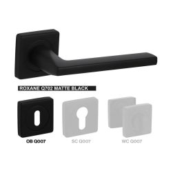 Rozeta kwadratowa Roxane Q702 Czarny BB