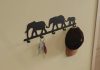 Hanger-Key Holder 2086 Elephant Pattern