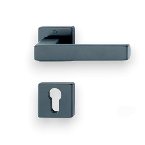 Toulon- Hoppe Fekete Szín BB  Gomb/Kilincs