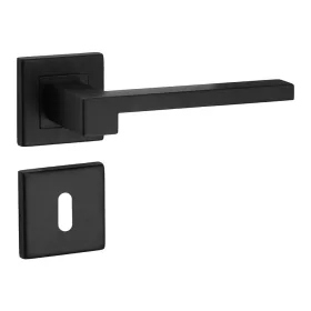 Rozetă pătrată Safir Negru BB