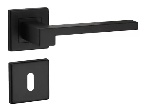 Rozetă pătrată Safir Negru BB