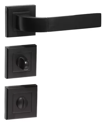 Rozetă pătrată Fox Negru Gri WC