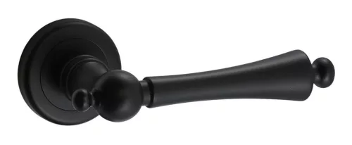 Olivia Rozetă rotundă Negru Doar mâner pe rozeta superioară